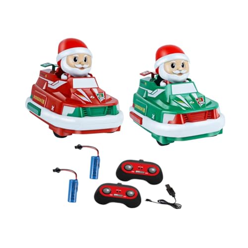 kowaku Weihnachts-RC-Rennauto, RC-Schleuderauto, 2 Spieler, ferngesteuerte Autos für Kleinkinder, Teenager, Jungen und Mädchen, Neujahr von kowaku