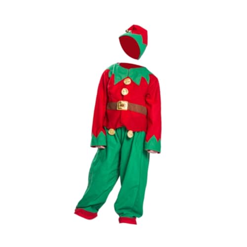 kowaku Weihnachtskostüm-Set, bequemes Verkleidungsset für Partygeschenke, Karneval, Kinder, Boys L von kowaku