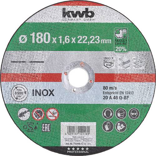 Kwb 712118 Trennscheiben-Set 180mm 1St. von kwb