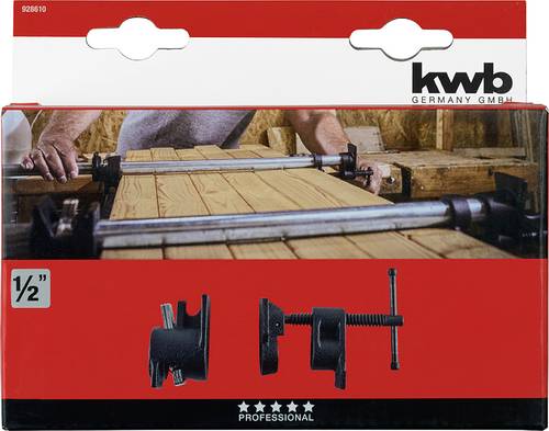 Kwb Rohrschraubzwinge ½″ für Holzbearbeitung 928610 von kwb