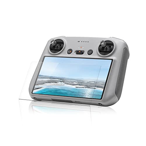 kwmobile Screen Folie kompatibel mit DJI Mini 3 Pro Schutzfolie - Kunststoff Folie transparent für Dronen Fernbedienung - klare Full Screen Protector für Dronen Bildschirm von kwmobile