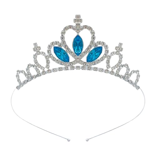 kwoifioy Queen Crowns Modischer Kopfreifen Glitzernder Kopf Ornament Haarstyling-Werkzeug für Kinder Erwachsene Neujahr Foto Requisiten von kwoifioy