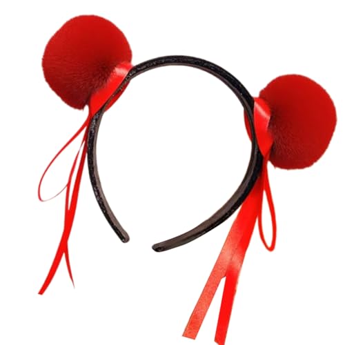 kwoifioy Runde Bälle Stirnband Für Kinder Cosplay Hairband Party Kopfbedeckung Für Den Alltag Und Besonderen Anlass von kwoifioy