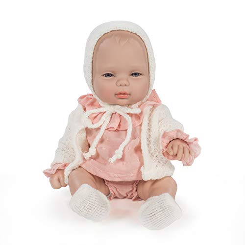 La Nina - Puppe Cristina 30 cm Baby rosa (65123) von La Nina