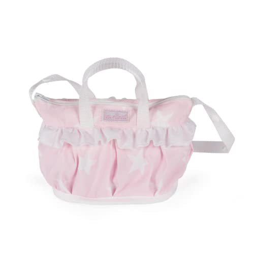 La Nina 60413 Tasche Peqeña Carlota (21 x 16 x 10 cm) Spielzeugkorb, Rosa, 16 x 21 x 10 cm von La Nina