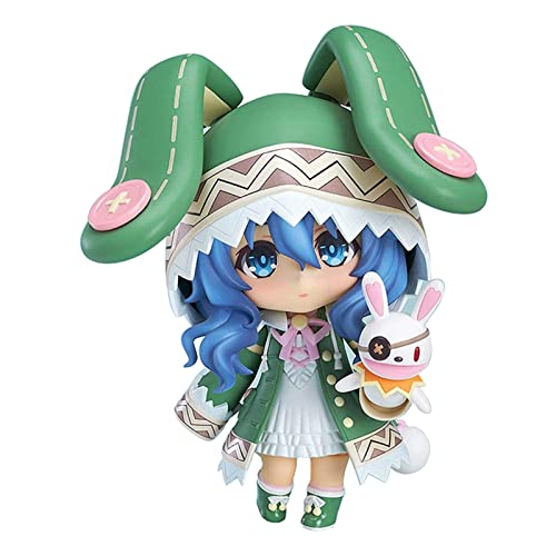 laduoruieu Himekawa Yoshino Figur Anime Figuren Date A Live Hermit bewegliches Gesicht ändern PVC Actionfigur Statue Sammlerstück Wohnkultur Geschenk 10cm, Blau von laduoruieu