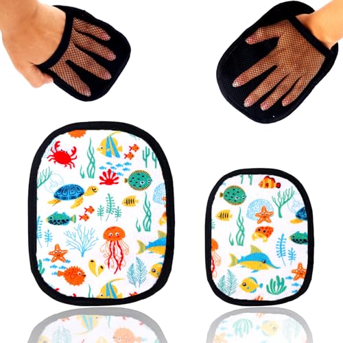 lasuroa 2 Stück Sand Entfernungsbeutel, Schnelltrocknend Sandabwischhandschuhe für Kinder Erwachsene Frauen Must-Have Strandutensilien für Reisen Urlaub Sommer Volleyball Sandkastenaktivitäten lasuroa 2 Stück Sand Entfernungsbeutel, Schnelltrocknend Sandabwischhandschuhe für Kinder Erwachsene Frauen Must-Have Strandutensilien für Reisen Urlaub Sommer Volleyball Sandkastenaktivitäten von lasuroa