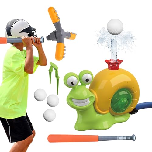 laxreheye Hubschrauber-Sprühspielzeug mit Baseball-Spielset, Wassersprinkler-Baseballspielzeug - Sprinklerspielzeug Sommer-Strand-Spielset | Wasserspielzeug mit einstellbarem Sprühbereich für Pools, von laxreheye