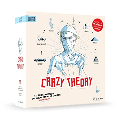 ledroitdeperdre.com - Crazy Theory Das Recht zu verlieren Brettspiel, DRO024CR, Mehrfarbig von ledroitdeperdre.com