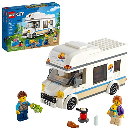 LEGO City Holiday Camper Van 60283 Building Kit; Cool Vacation Toy for Kids, New 2021 (190 Pieces) von LEGO