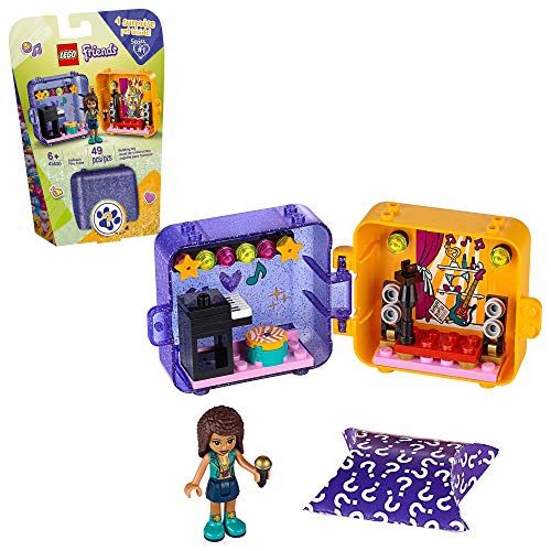 LEGO Friends Andrea’s Play Cube 41400 Building Kit, Includes a Pop Star Mini-Doll and Toy Pet, Sparks Creative Play, New 2020 (49 Pieces) von LEGO