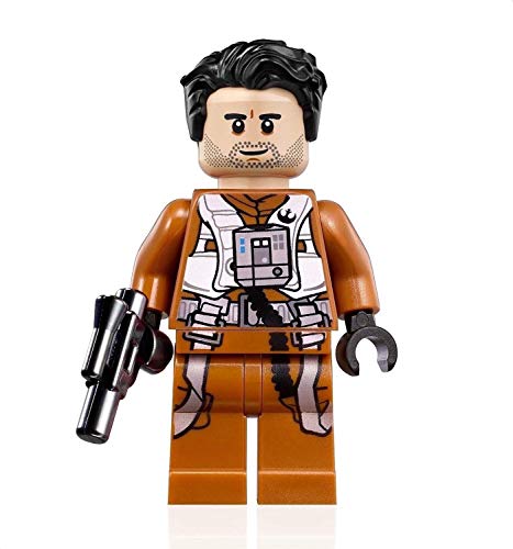 LEGO Star Wars Rise of Skywalker Minifigure - Poe Dameron X-Wing Pilot (with Helmet and Blaster) 75102 von lego