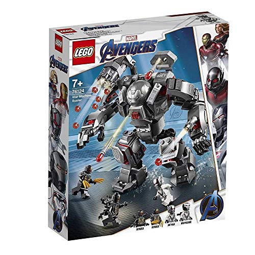 Lego Marvel Super Heroes 76124 War Machine Buster Kinderspielzeug, Bunt von LEGO