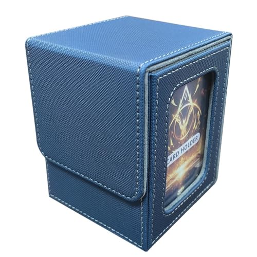 lehua Display-Kartenbox, Kartenbox Geeignet für 100 Karten mit Doppelhülle, Tragbare Aufbewahrungskartenbox mit Großer Kapazität,A von lehua