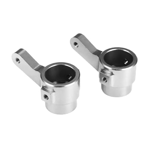 lerwliop 2 stück Metall RC Auto Lenkung Hub Carrier Für WPL 1/16 B14 B16 B24 C14 C2 Metall RC Auto lenkung Tasse Hub Drehen Tasse Metall von lerwliop