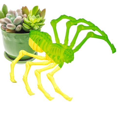 Leryveo 3D-gedruckte bewegliche Spinne, 3D-gedrucktes Spinnenspielzeug | Executive Desk Toys Riesenspinne | 3D bewegliche Spinne Erwachsene Fidget Toys Mystery Spider Halloween Dekorationen von leryveo