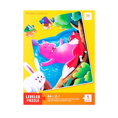 Leryveo Magnetisches Puzzle, Magnetisches Puzzle für Kinder, Reise-Aktivitätsspielzeug, Puzzles, Reiseaktivitätsspielzeug, Puzzlespiele, Lernmagnetpuzzle, lustiges kreatives Lernspielzeug für den von leryveo