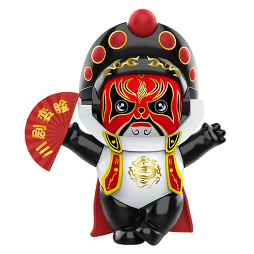 Leryveo Traditionelle Gesichtsveränderungspuppen,Chinesische Kultur-Gesichtsveränderungspuppen, Traditionelle Kultur gesichtsverändernde Puppendekoration, Helle Farben Desktop-Dekor Miniatur-Spielzeug von leryveo