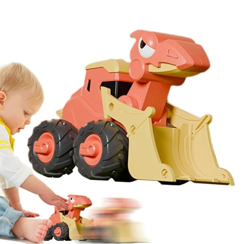 leryveo Dinosaurierauto für Kleinkinder, Push-and-Go-Autospielzeug | Realistisches Dinosaurierspielzeug | Lustiges Dinosaurier-Spielzeugauto für aktives Spielen. Interessantes Dinosaurier-Auto zum von leryveo