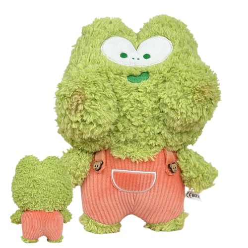 leryveo Frosch Plüsch, Stofffrosch | 9,45 Zoll lustiger Froschplüsch | Weicher Stofftier-Plüsch, Cartoon-Kindergärten, Heimdekoration für Freundinnen, Familie, Kinder, Mädchen, Erwachsene, Männer, von leryveo