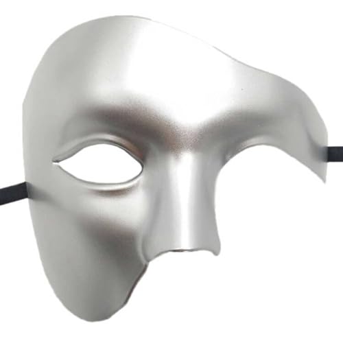 liangp Männliche und weibliche Karnevalsparty-Aufführungen, Maskentanz 29 (Silver, One Size) von liangp