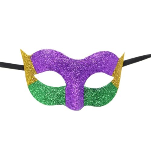 liangp Männliche und weibliche Karnevalsparty-Aufführungen, Maskentanz Schwarz Einweg (C, One Size) von liangp