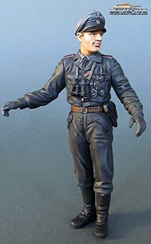 licmas Kommandant Deutsche Panzer Panzerbesatzung Normandie 1944 Figur 1:16 fertig handbemalt von licmas