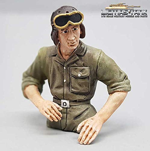 licmas 1/16 Figur U.S. Panzerbesatzung WW2 Panzer Soldat Halbfigur von licmas