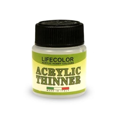 LifeColor LC-THINNER dünnere Acrylfarbe, 22 ml von lifecolor