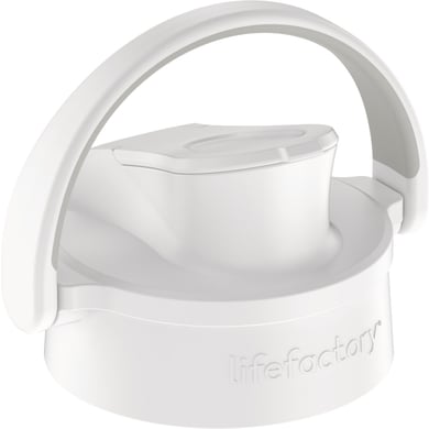 lifefactory Active Cap arctic white für Glasflaschen von Lifefactory