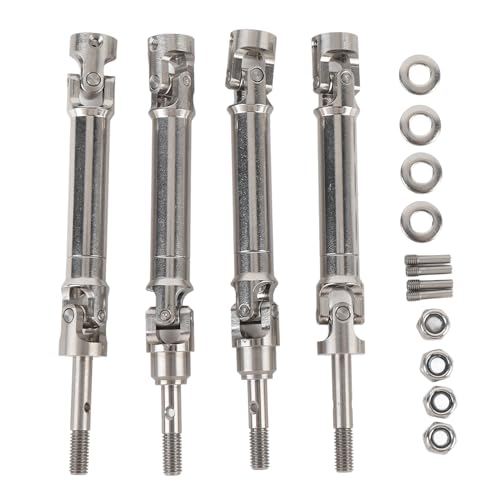 lihsong 4PCS RC Auto Vorne Hinten Antriebswelle Set Legierung Metall RC Antriebswelle Teile für Slash 1/10 Upgrade Teile von lihsong