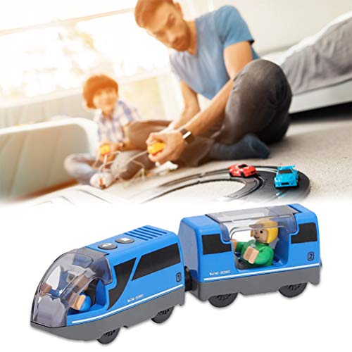 lihsong Autospielzeug, Zugspielzeug, Kindermagnet, Spielzeugauto, Geschenke für (Blau) von lihsong