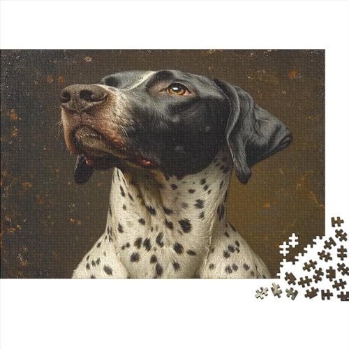 BAdler Hund 300 Stück Puzzles Dackel Geschicklichkeitsspiel Für Die Ganze Familie DIY Kreative Unterhaltung Schöne Geschenkidee Premium Quality Mehrfarbig 300pcs (40x28cm) von lihuogongsio