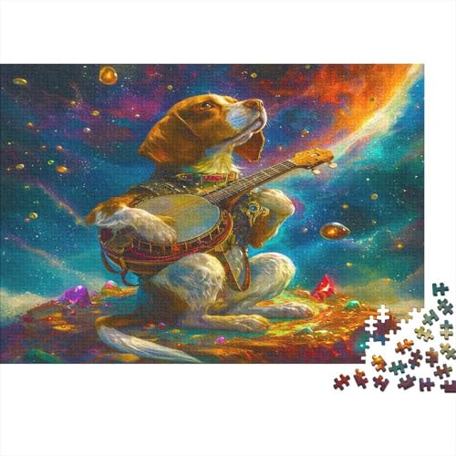 Banjo 300 Stück Puzzles BAdler Erwachsene Stress Abbauen Familien 300 Brain Challenge Lernspiel Spielzeug Premium Quality Spielzeug Geschenk Mehrfarbig 300pcs (40x28cm) von lihuogongsio