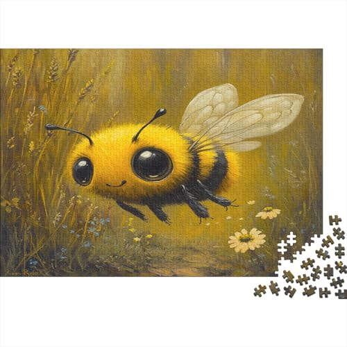 Bumble-Biene 300 Teile Puzzle Biene Impossible Für Erwachsene HochwerTiger Puzzle Fantasy Schöne Geschenkidee DIY Kreative Unterhaltung 300pcs (40x28cm) von lihuogongsio