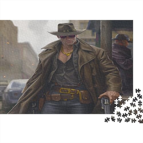 Detektiv Puzzle 500 Teile Puzzle Für Erwachsene Hübscher Detektiv Geschicklichkeitsspiel Für Die Ganze Familie Premium Quality Schöne Geschenkidee Kräftigen Farben 500pcs (52x38cm) von lihuogongsio