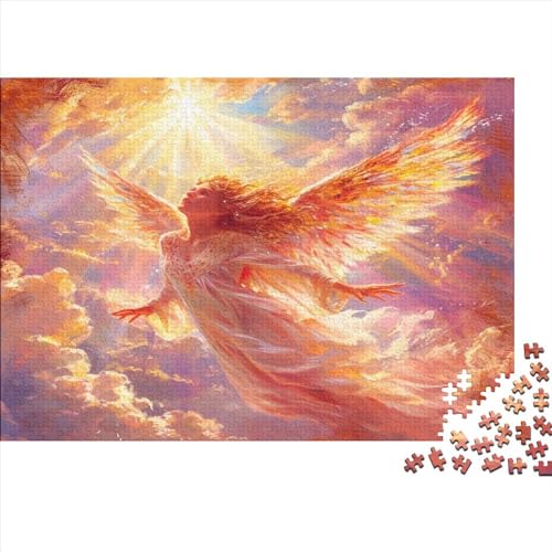 Engel Puzzle Für Erwachsene 500 Puzzle Erzengel Anspruchsvoll Puzzle Teile Erwachsener Kniffel Spaß Für Die Ganze Familie Unmögliches Puzzle DIY Kreative 500pcs (52x38cm) von lihuogongsio