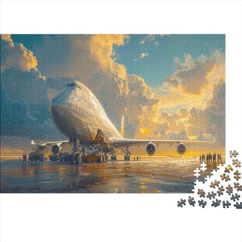 Frachtflugzeug Puzzle Für Erwachsene 1000 Puzzle Transport Luftfahrzeuge Anspruchsvoll Puzzle Teile Erwachsener Kniffel Spaß Für Die Ganze Familie Unmögliches Puzzle DIY Kreative 1000pcs (75x50cm) von lihuogongsio