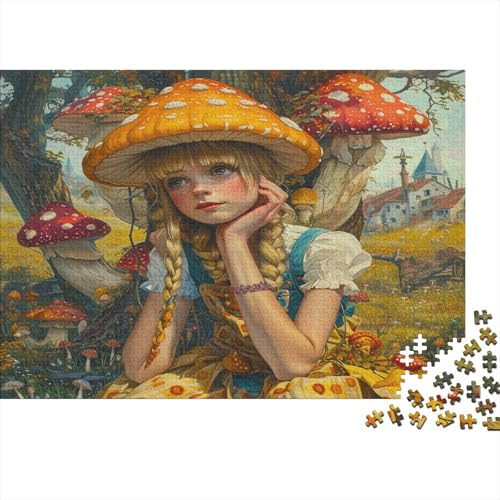 Geist 300 Stück Puzzles Für Erwachsene Feenjungfrau Geschicklichkeitsspiel Für Die Ganze Familie Schöne Geschenkidee DIY Kreative Unterhaltung Fantasy-Puzzle 300pcs (40x28cm) von lihuogongsio