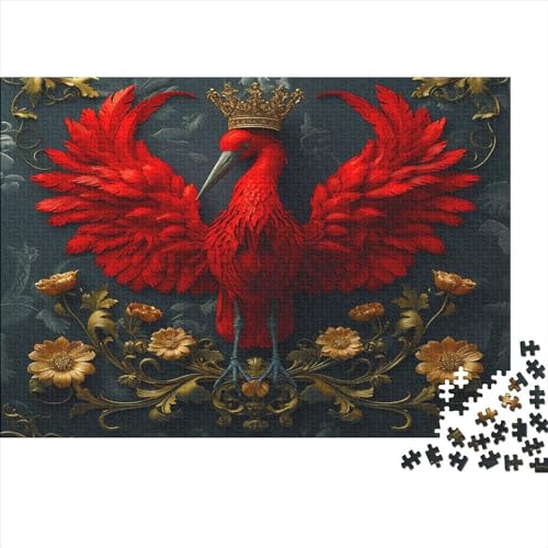 Haubenibis 500 Stück Puzzles Für Erwachsene Lernspiel Herausforderung Lernspiel Spielzeug Geschenk Stress Abbauen Lernspiel Spielzeug Geschenk Farbig 500pcs (52x38cm) von lihuogongsio