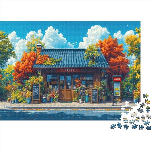 Japanischer Anime 300 Stück Puzzles Für Erwachsene Herbstsaison Lernspiel Herausforderung Lernspiel Spielzeug Geschenk Stress Abbauen Lernspiel Spielzeug 300pcs (40x28cm) von lihuogongsio