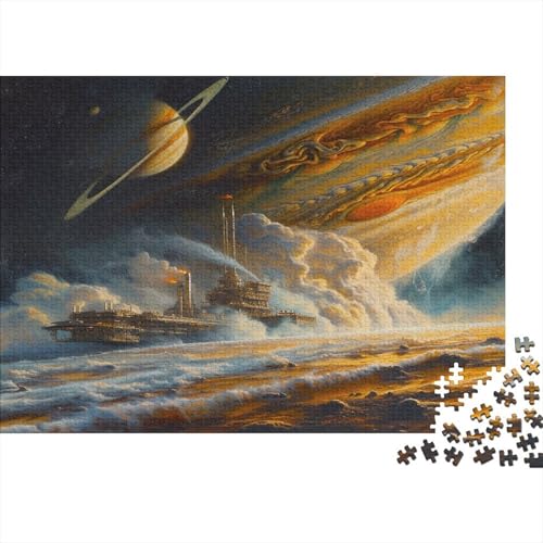 Jupiter Puzzle Für Erwachsene 1000 Puzzle Weltraumcraft Anspruchsvoll Puzzle Teile Erwachsener Kniffel Spaß Für Die Ganze Familie Unmögliches Puzzle DIY Kreative 1000pcs (75x50cm) von lihuogongsio