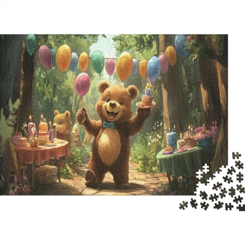 Little Bär Puzzle Für Erwachsene 300 Puzzle Geburtstagsparty Erwachsene Anspruchsvoll Puzzle Puzzlegröße Puzzle Unmögliches Puzzle Spielzeug Geschenk 300pcs (40x28cm) von lihuogongsio