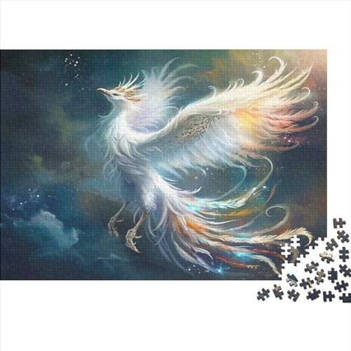 Phönix Puzzle Für Erwachsene 500 Puzzle Mythische Tiere Anspruchsvoll Puzzle Teile Erwachsener Kniffel Spaß Für Die Ganze Familie Unmögliches Puzzle DIY Kreative 500pcs (52x38cm) von lihuogongsio