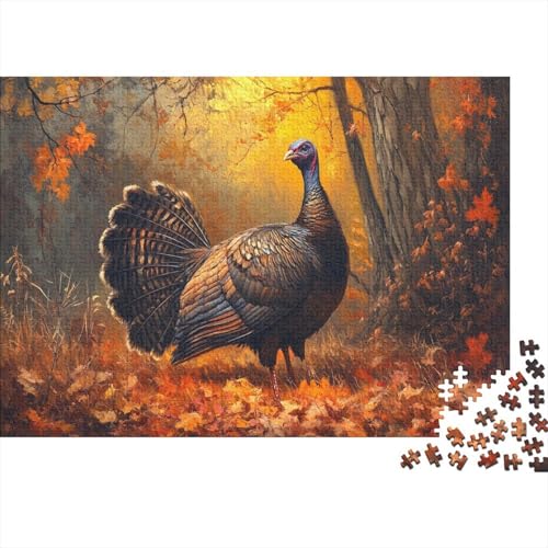 Pute 300 Stück Puzzles Für Erwachsene Fasan Geschicklichkeitsspiel Für Die Ganze Familie Schöne Geschenkidee DIY Kreative Unterhaltung 300pcs (40x28cm) von lihuogongsio