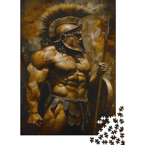 Römisch Puzzle 300 Puzzle römischer Krieger Erwachsene Impossible Puzzle Geschicklichkeitsspiel Für Die Ganze Familie Puzzle Erwachsene Premium Quality Farbig Spaß 300pcs (40x28cm) von lihuogongsio