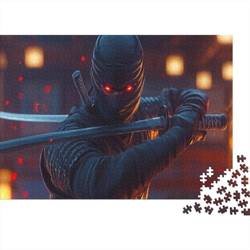 Shinobi. 300 Stück Puzzles Für Erwachsene Japanisch Samurai Lernspiel Herausforderung Lernspiel Spielzeug Geschenk Stress Abbauen Lernspiel Spielzeug 300pcs (40x28cm) von lihuogongsio