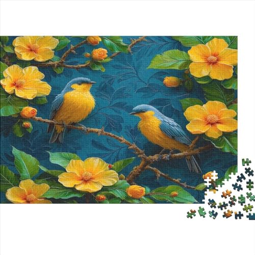 Vogel Puzzle 300 Teile Puzzle Für Erwachsene Black-naped Monarch Brain Challenge Geschicklichkeitsspiel Stress Abbauen Familien Herausforderndes Schöne Geschenkidee 300pcs (40x28cm) von lihuogongsio