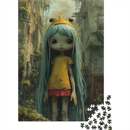 Zombie Puzzle 1000 Teile Puzzle Für Erwachsene Prinzessin Marceline Geschicklichkeitsspiel Für Die Ganze Familie Premium Quality Schöne Geschenkidee Kräftigen Farben 1000pcs (75x50cm) von lihuogongsio