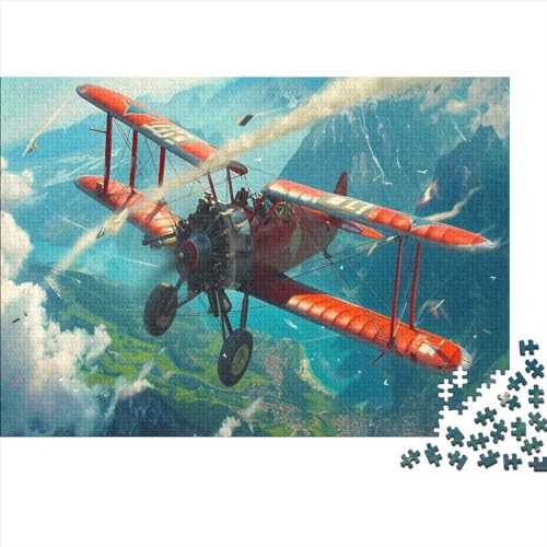 Zweiflügel 500 Teile Puzzle Kaukasus-Gebirge Impossible Für Erwachsene Hochwertiger Puzzle Fantasy Schöne Geschenkidee DIY Kreative Unterhaltung Spielzeug Dekoration 500pcs (52x38cm) von lihuogongsio